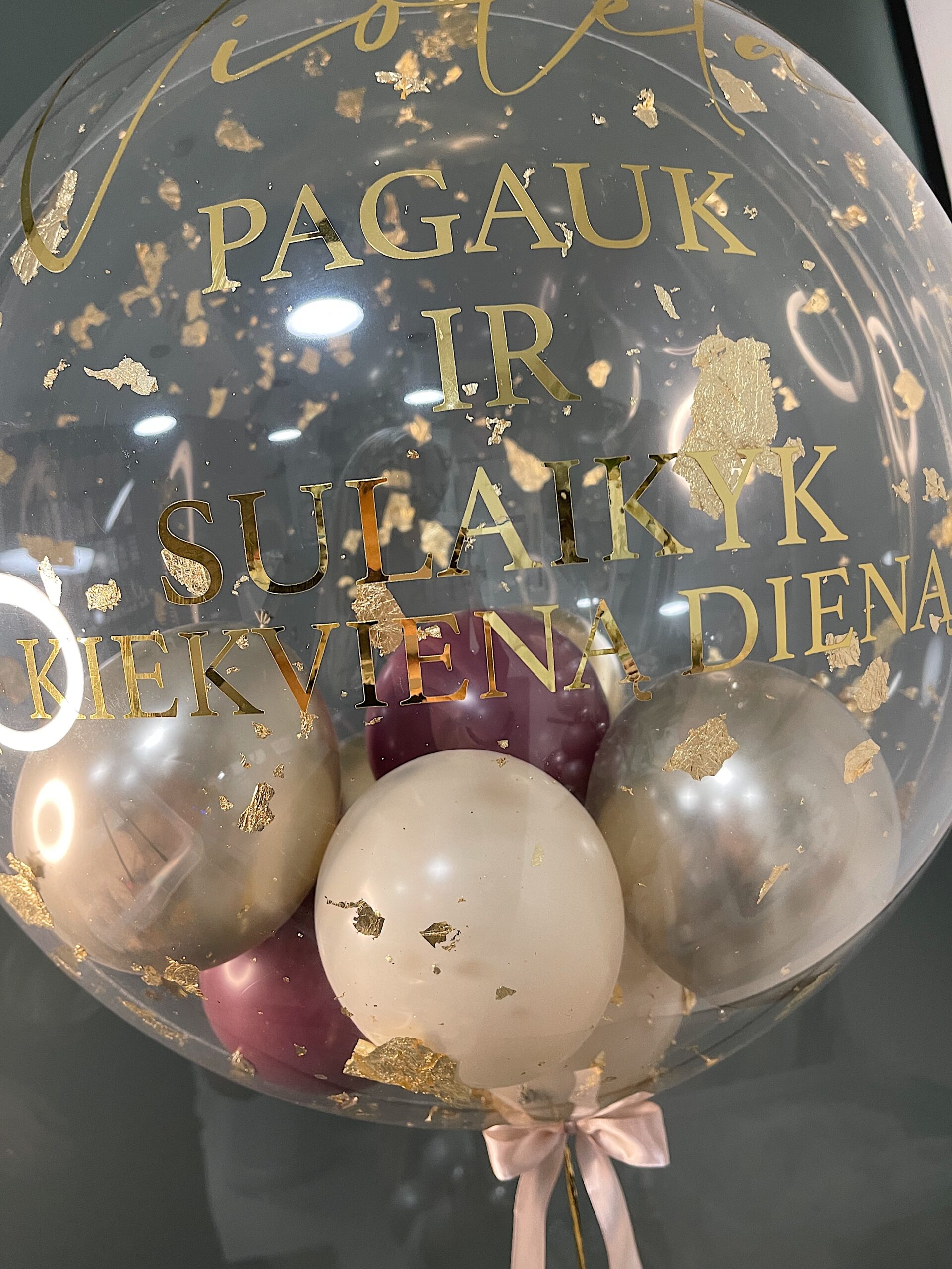 Didysis helio balionas “Bordo” - Image 2