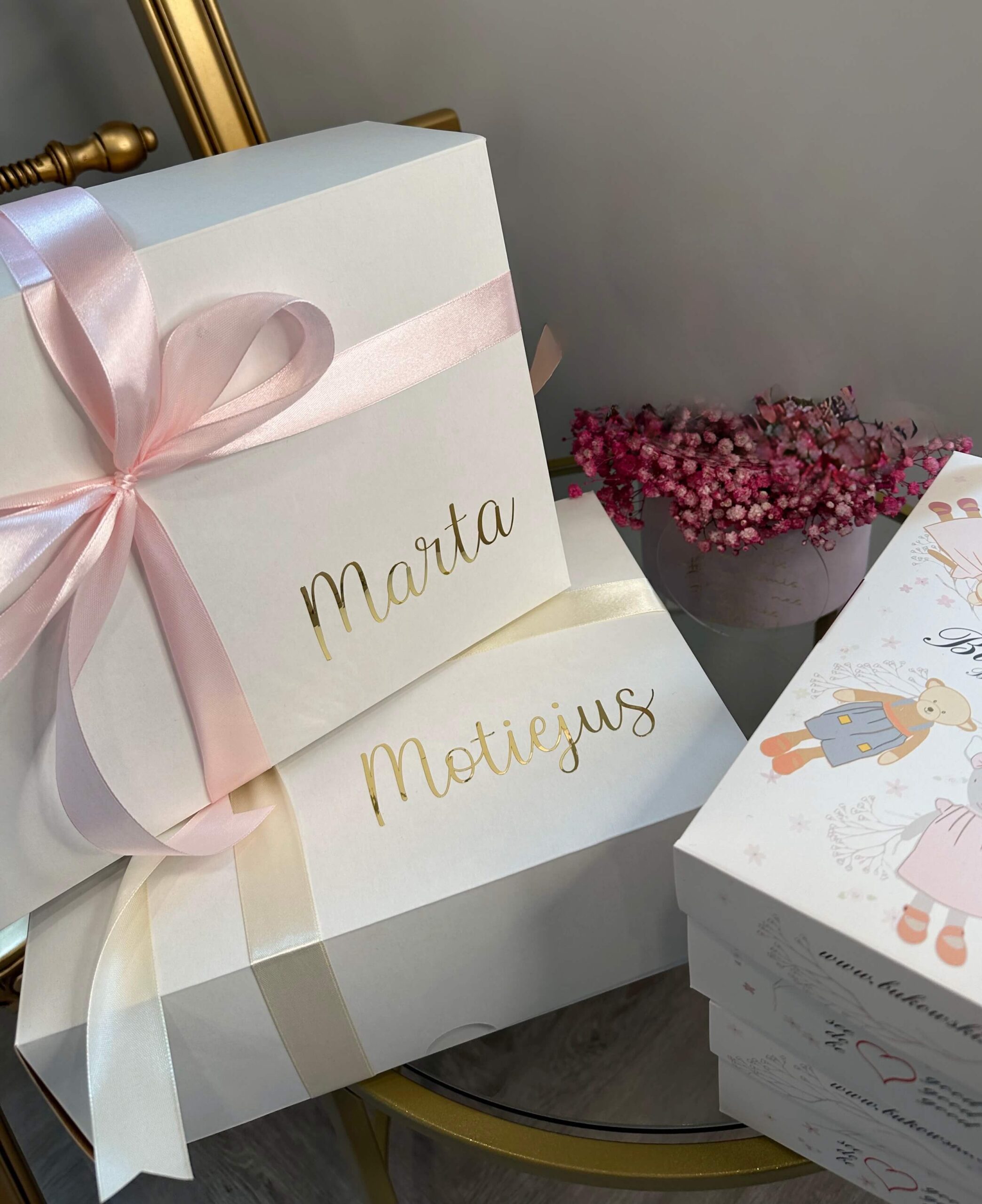 Personalizuotas meškiukas kūdikio dovana - Image 4