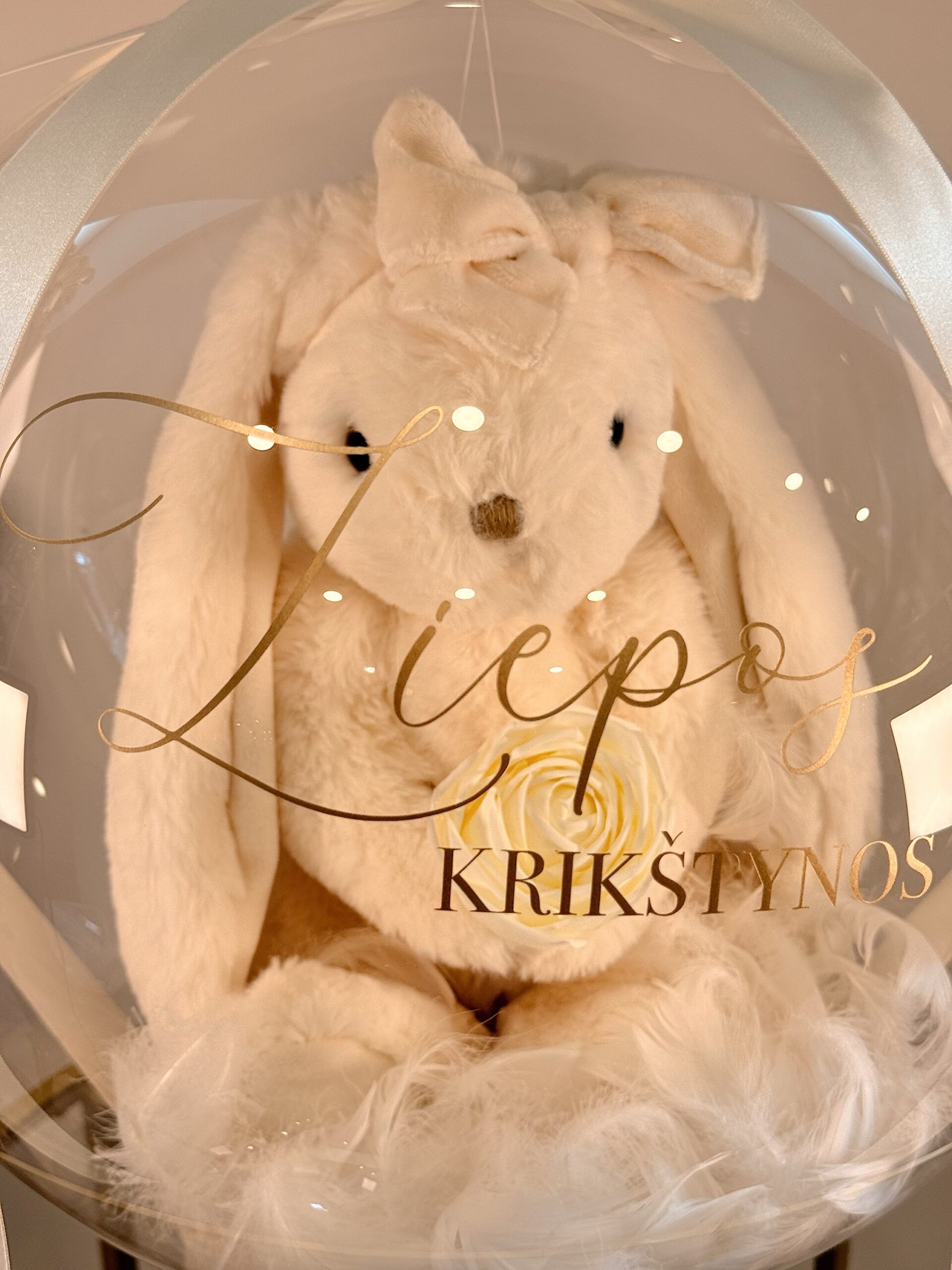 Krikštynų dovana “Zuikis” dovanų dėžutė - Image 5